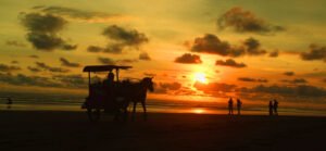 Sunset di Pantai Parangtritis 17.49 pm
